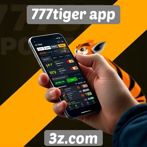 Facilidade de uso do 777tiger app em dispositivos móveis