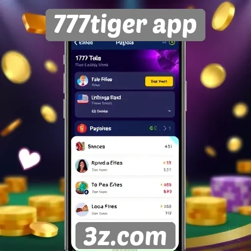 Opções de pagamento disponíveis no 777tiger app
